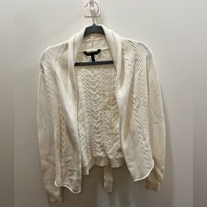 BCBGmaxAzria Cable Knit Cardigan Small